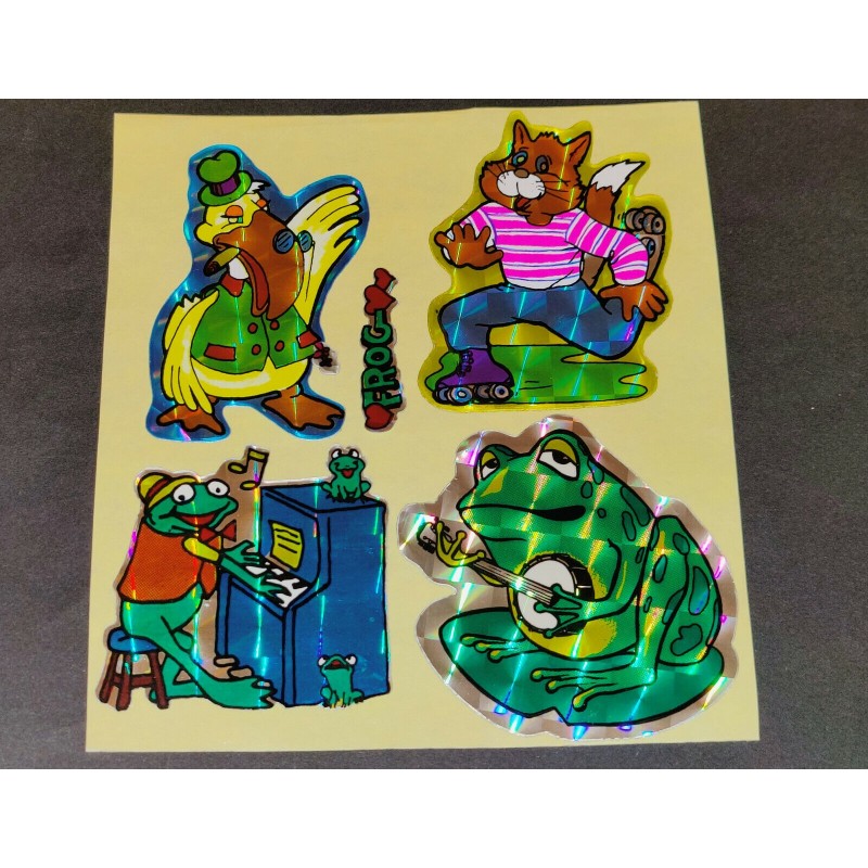 Stickermagic ZDesign Sticker Set BIG MAXI Prisma Tiere 80er 90er