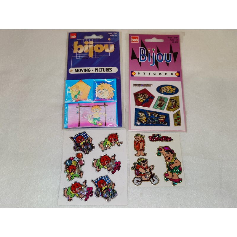 Sandylion BSB Bijou ZDesign Sticker Set Prisma 3D Pumuckl Familie Feuerstein Flintstones 80er 90er