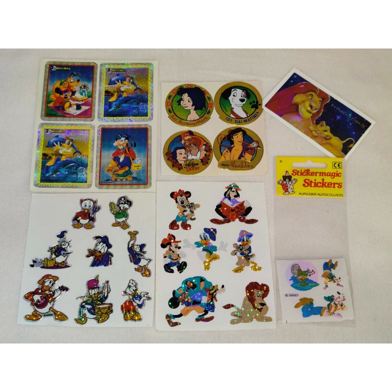 Sandylion BSB ZDesign Stickermagic Sticker Set Prisma Pearly König der Löwen Mickey 80er 90er