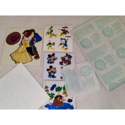 Sandylion BSB ZDesign Sticker Set Prisma Fuzzy Disney Babies Ducktales Winnie Pooh Schöne Biest 80er 90er