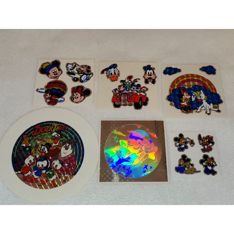 Sticker Set Sandylion BSB ZDesign Prisma Holo Disney Babies Ducktales 80er 90er