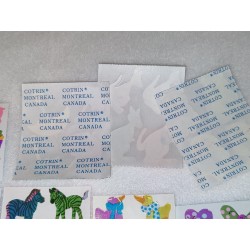 Sticker Set Sandylion ZDesign Great 7 BSB Cotrin Pearly Glanz Zebras Enten Ballett Schweine 80er 90er