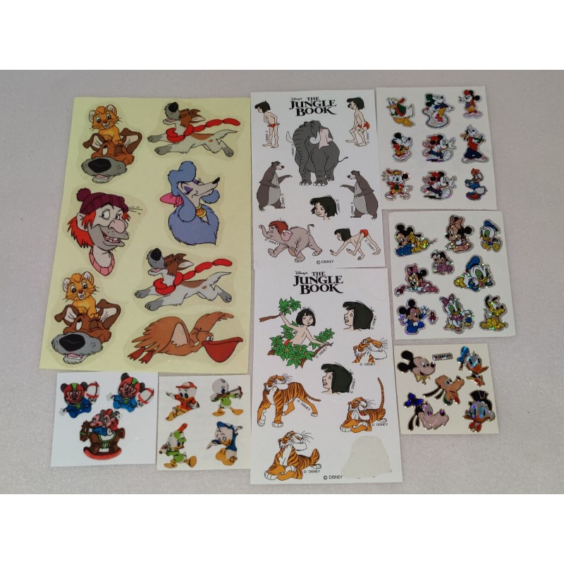 Sticker Set Sandylion BSB ZDesign Introduct Prisma Fuzzy Disney Dschungelbuch 80er 90er