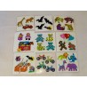 Sticker Set Sandylion ZDesign Great 7 BSB BIG Prismatic Prisma Glitzer Holo Bären Fahrräder Toys Fledermaus 80er 90er