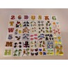 41 Abschnitte Sticker Sandylion ZDesign Great 7 BSB Fuzzy Pearly Prisma Glitzer Delfin Eichhörnchen Flamingos 80er 90er