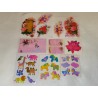 Sandylion ZDesign Great 7 BSB Sticker Set BIG MAXI Glanz Pearly Safari Kühe Blumen Rosen Pferde 80er 90er