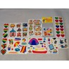 Sticker Set Sandylion ZDesign Great 7 Grossmanns BSB Fuzzy Kromekote Mini Tiere Arche 80er 90er