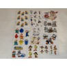 Sticker Set Sandylion BSB ZDesign Prisma Fuzzy Disney Schlümpfe Alvin Chipmunks Looney Dalmatiner Bibi Garfield Bernard 90er