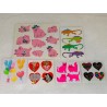 Sandylion BSB ZDesign Great 7 Sticker Set Maxi Kromekote Neon Katzen Herz Schwein Gecko 80er 90er