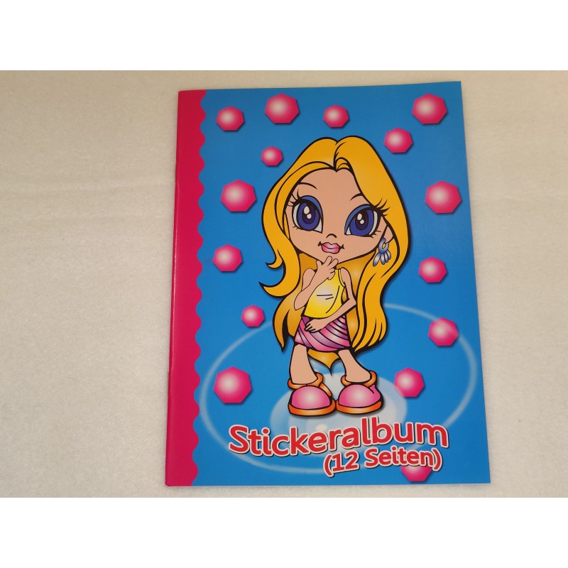 A5 Stickeralbum Stickerheft 12 leere Seiten Sticker Album Mädchen Girl 3