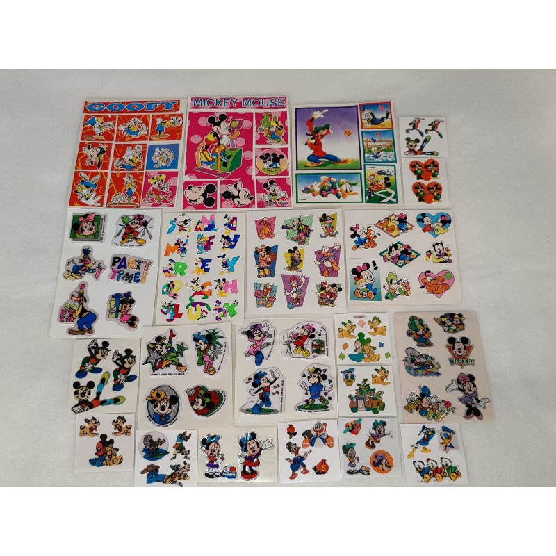 Riesen Sandylion BSB ZDesign Great 7 Sticker Set Maxi Prisma Fuzzy Pearly 3D Holo Disney Mini Babies Mickey 80er 90er