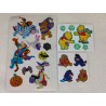 Sandylion BSB Sticker Set Halloween Maxi BIG Prismatic Glitzer Disney Winnie Pooh Tigger Eyore Piglet80er 90er