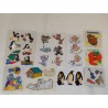 Sticker Set Sandylion BSB Stickermagic ZDesign Great 7 Pearly Silk Silky Scratch & Sniff Duftsticker Pinguin 80er 90er