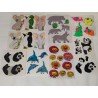 Sandylion ZDesign Stickermagic Sticker Set BIG MAXI Prisma Pearly Glanz Tiere Panda Neon Puffy 80er 90er