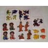 Sandylion BSB Bijou ZDesign Sticker Set Prisma Alf Meckie Superman Turtles 90er