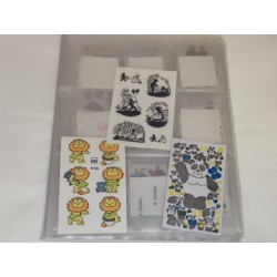 Riesen Stickerabschnitt Sammlung SANDYLION HERMA BSB ZDesign Stickermagic Glow Dark Fuzzy Prisma Pearly Disney Sticker 80er 90er