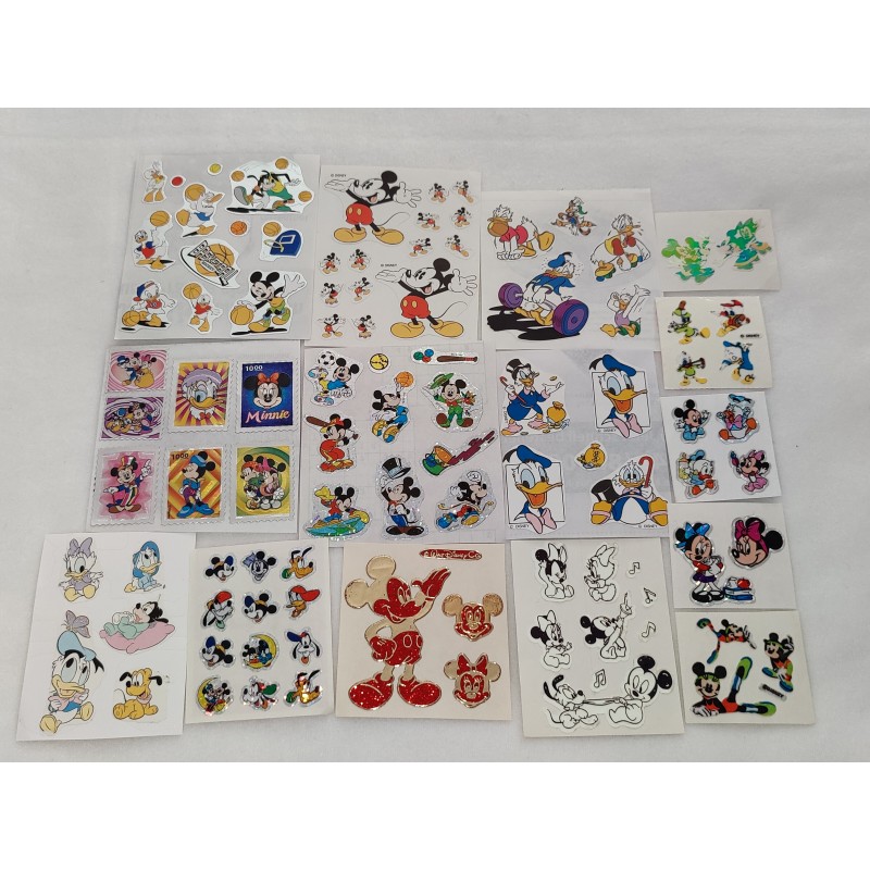 Riesen Set Sandylion BSB ZDesign Great7 Sticker Maxi Prisma Puffy Fuzzy Pearly Holo Glow Dark Disney Mickey Minnie 80er 90er