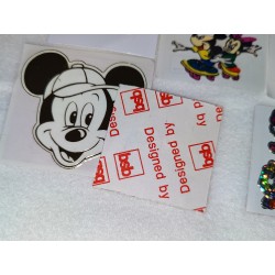 Riesen Disney Set Sandylion BSB ZDesign Great7 Sticker Maxi Prisma Fuzzy Pearly Glow Dark Mickey Minnie 80er 90er