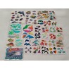 Sticker Set Introduct Stickeralbum Sandylion BSB Stickermagic ZDesign Great7 Maxi Pearly Holo Puffy Filz Fische Wal Delfin 90er