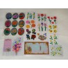 Sandylion ZDesign Great 7 BSB Sticker Set BIG MAXI Prisma Pearly Safari Blumen Rosen Sonnenblumen 80er 90er