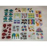 Sandylion ZDesign Great 7 BSB Stickermagic Sticker Set Prisma Fuzzy Pearly Reflektor Maxi Tiere Käfer 80er 90er Stickerabschnitt