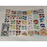 Sandylion ZDesign Great 7 BSB Stickermagic Sticker Set Prisma Fuzzy Pearly Reflektor Maxi Tiere Panda 80er 90er Stickerabschnitt