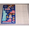 SANDYLION MAXI BIG Stickerabschnitt USA America Kromekote Activity 90er