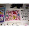 Riesen Sticker Set Introduct Album Sandylion ZDesign Great7 BSB Maxi Holo Pearly Fuzzy Glow Dark Prisma Dinos Dino 80er 90er