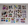 Sticker Set Sandylion ZDesign Holo BIG Metallic Mylar Holo Tiere Einhorn 80er 90er