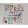 Sticker Set Sandylion ZDesign Great 7 BSB Stickermagic BIG MAXI Fuzzy Stoff Prisma Pearly Puffy Katzen Mäuse Cat 80er 90er