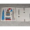 HERMA Stickerabschnitt Silk Silky USA Freiheitsstatue 90er