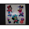 SANDYLION Stickerabschnitt Prismatic Prisma Disney Minnie Maus Make Up 80er 90er