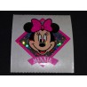 SANDYLION Stickerabschnitt Prismatic Prisma Disney Minnie Maus Face 80er 90er