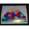 SANDYLION Stickerabschnitt Pearly Glanz MOP Ostern Osterhase Ostereier Sticker 80er 90er